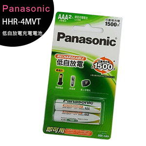 Panasonic 國際牌HHR-4MVT 4 號 低自放電充電電池【APP下單最高22%點數回饋】