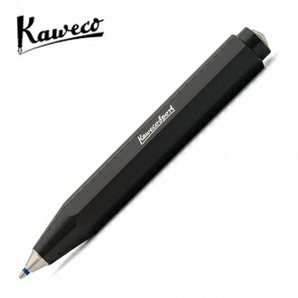 預購商品 德國 KAWECO SKYLINE Sport 系列原子筆 1.0mm 黑色 4250278608767 /支