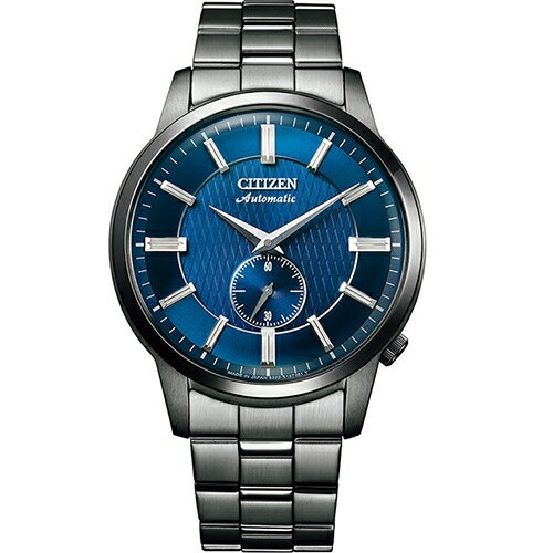 CITIZEN 星辰錶 紳士沉穩機械腕錶(NK5009-69N)-41mm-藍面鋼帶【刷卡回饋 分期0利率】【APP下單22%點數回饋】