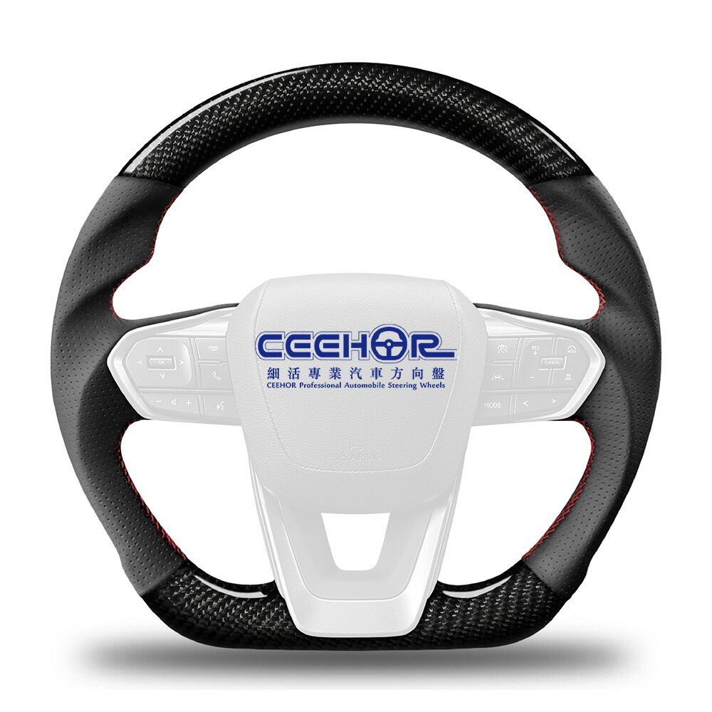 [細活方向盤] 正碳纖維款 NX RX LM LEXUS 凌志 變形蟲方向盤