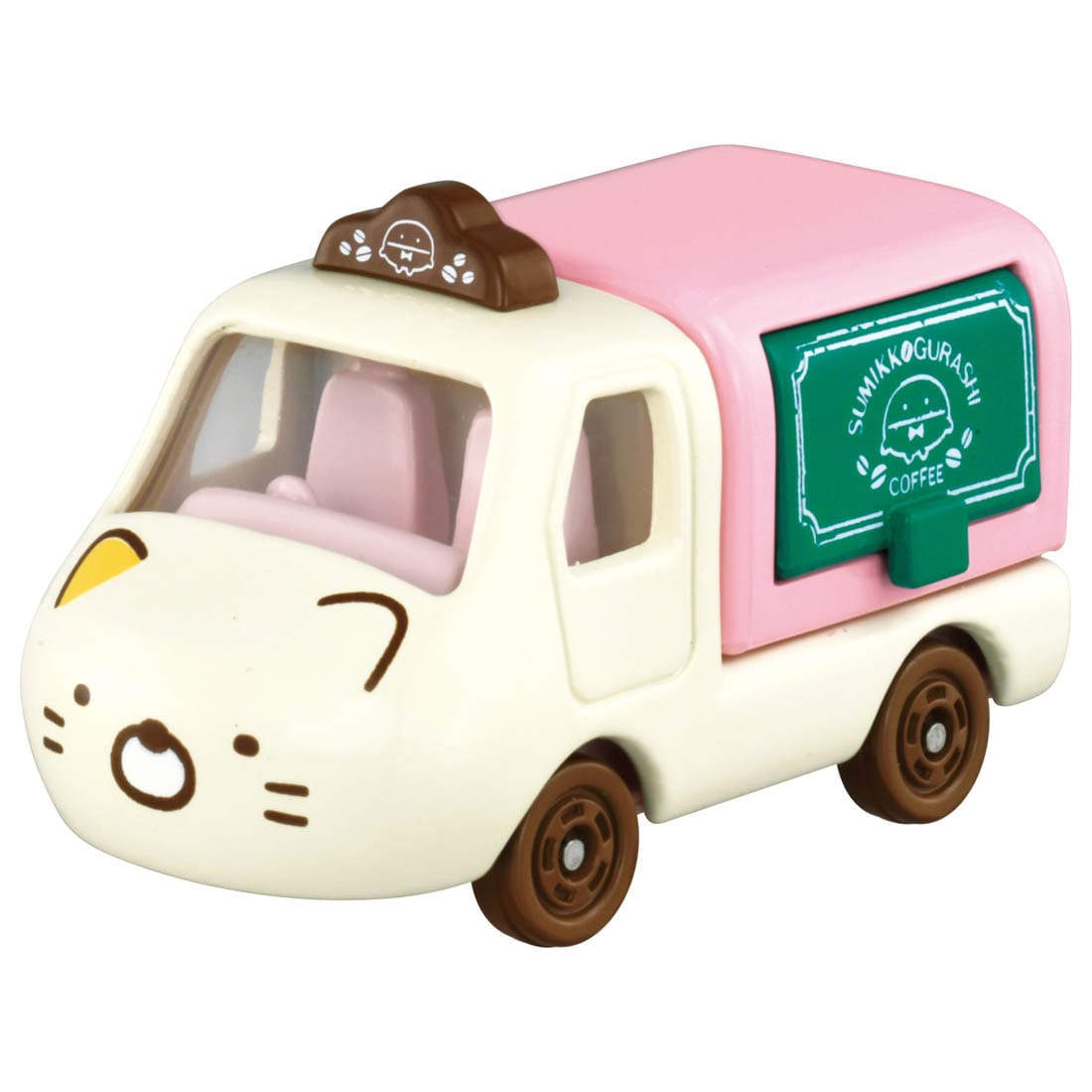【震撼精品百貨】角落生物 Sumikko Gurashi TOMICA 夢幻多美小汽車 角落貓咪小貨車(咖啡店)#16240 震撼日式精品百貨