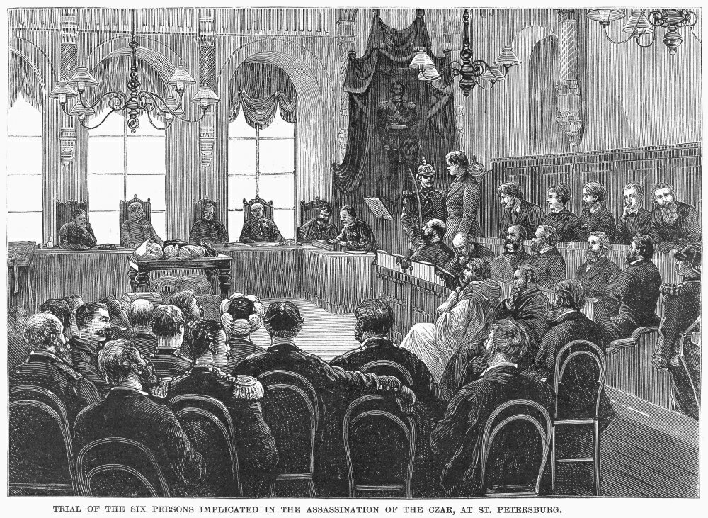 Posterazzi: Assassination Trial 1881 Nthe Trial At St Petersburg Of The ...