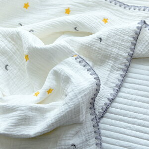 嬰兒毯子純棉春夏季薄款新生兒童四六層紗布蓋毯寶寶幼兒園午睡毯