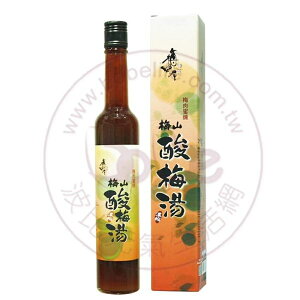 梅山濃縮酸梅湯(510g/瓶 )–梅問屋