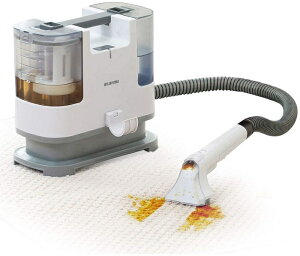 【日本代購】IRIS OHYAMA 滾筒式地毯清洗機 布製品吸塵器 RNS-P10-W
