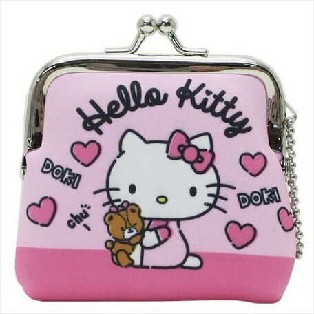 日貨 Hello kitty 錢包 金口包 零錢包 小錢包 凱蒂貓 三麗鷗 SANRIO 正版 授權 J00015341