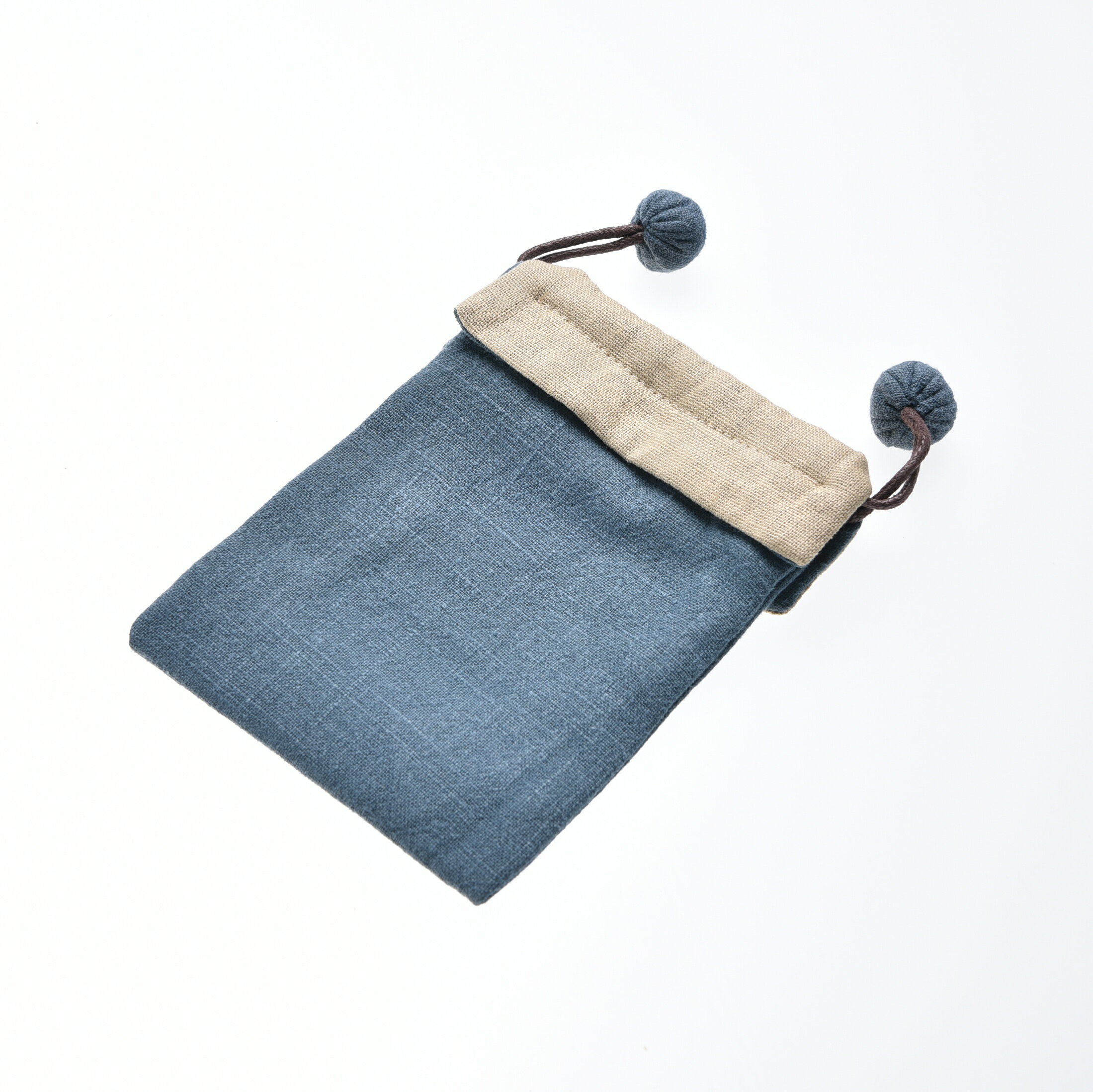 復古棉麻手串袋 文玩袋 收納布包茶杯袋手串包茶具布包茶具茶布袋 3