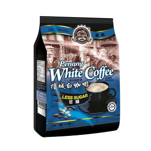 【咖啡樹】檳城白咖啡-減糖7%風味 三合一 600g 馬來西亞 宅家好物