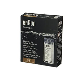 [9美國直購] Braun 咖啡機除垢劑 2入 BRSC003 通用 Universal Coffee & Espresso Machine Descaling Solution