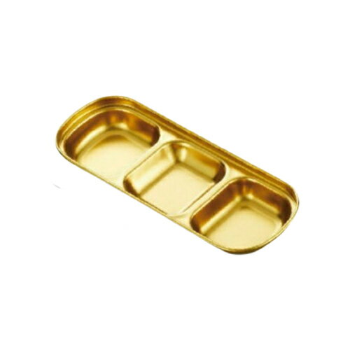 【晨光】金太郎KINDAIRO 304 鍍鈦 韓式三格碟(371164)【現貨】