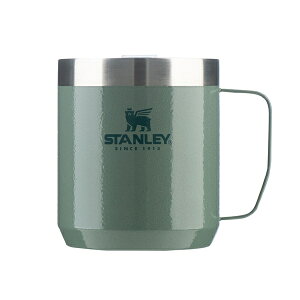 ├登山樂┤ 美國 Stanley 經典系列 不鏽鋼咖啡馬克杯0.37L/ 錘紋綠 # 10-09366-015