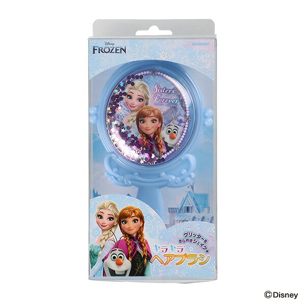 【震撼精品百貨】冰雪奇緣 Frozen~日本迪士尼Disney 冰雪奇緣Frozen 閃閃立體氣墊梳子*39970
