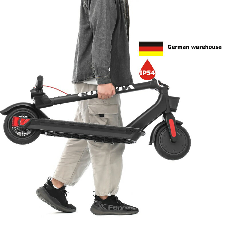 舒適便捷單驅折疊代步 8.5寸鋁合金兩輪成人騎行平衡電動滑板車-朵朵雜貨店