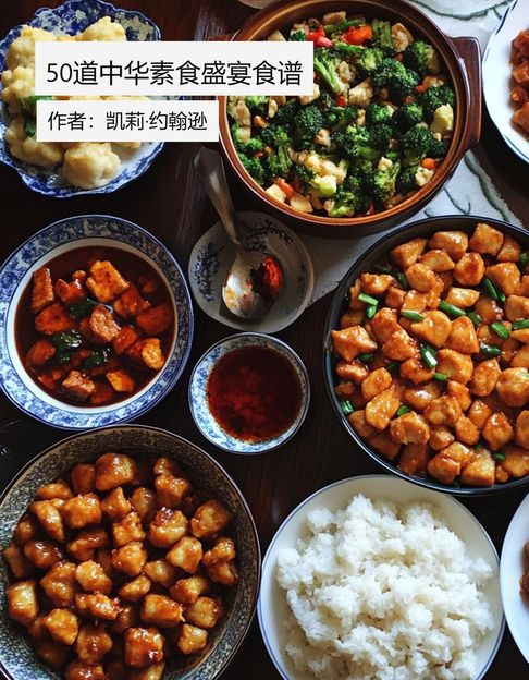 【電子書】50道中华素食盛宴食谱 0
