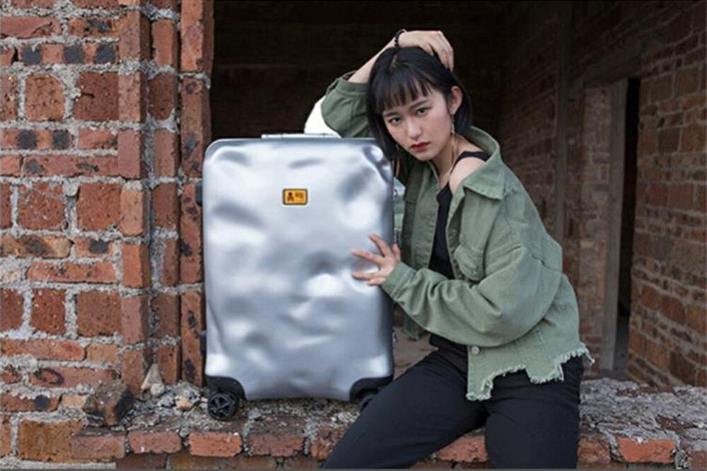 行李箱 復古鋁框行李箱萬向輪24寸登機箱破損旅行箱男 瑪麗蘇