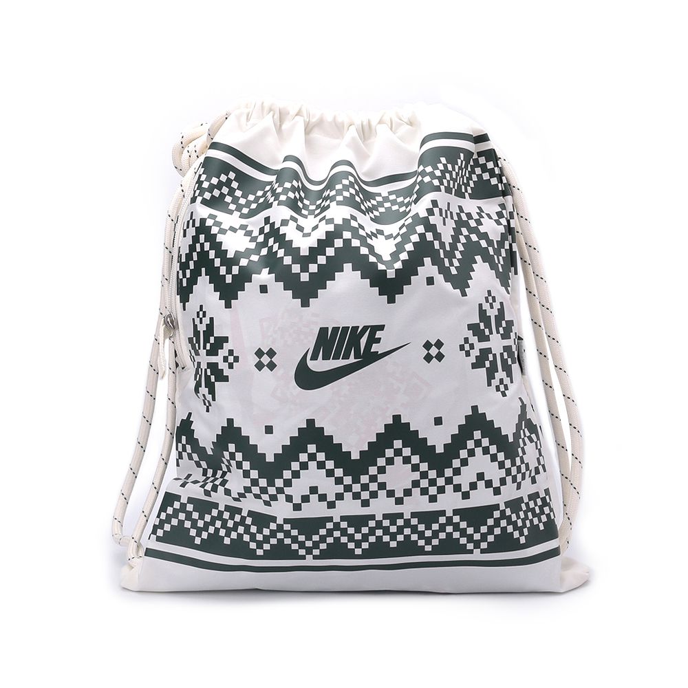 NIKE 抽繩揹包 綠 FZ7287-133