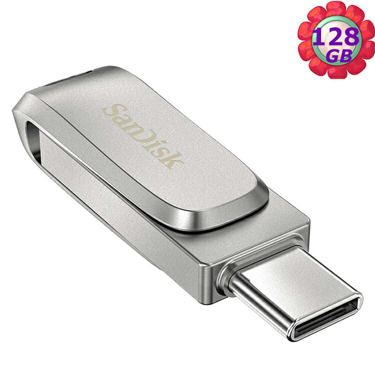 SanDisk 128GB 128G Ultra LUXE TYPE-C 【SDDDC4-128G】SD USB 3.2 OTG 雙用隨身碟 iphone 15【序號MOM100 現折$100】