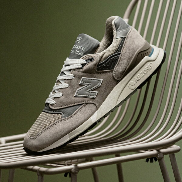 【滿額現折300】NEW BALANCE 休閒鞋 NB 998 美製 灰色 復古 情侶鞋 男女 U998GR