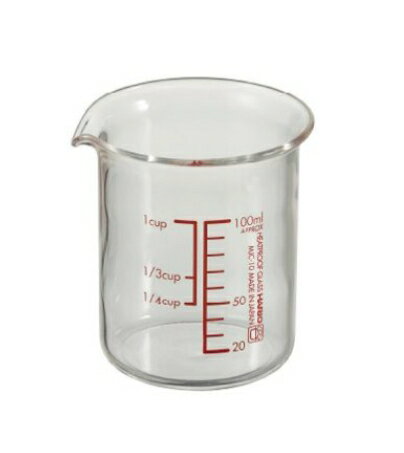 金時代書香咖啡 HARIO 耐熱玻璃量杯 100ml MJC-10-R-BK