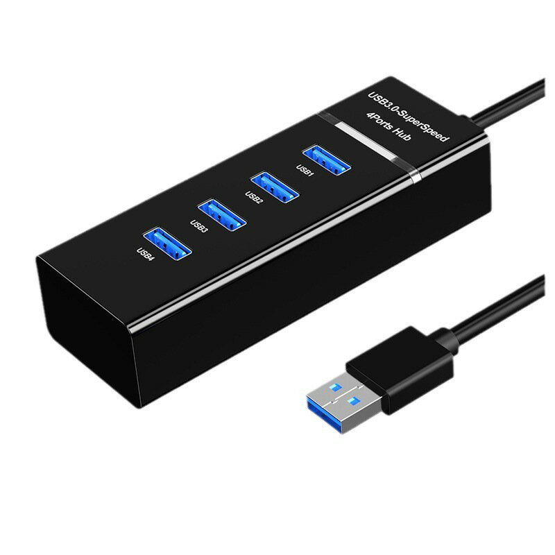 usb擴展器一拖四分線器筆記本臺式電腦usb多介面拓展hub【宜家良品百貨】