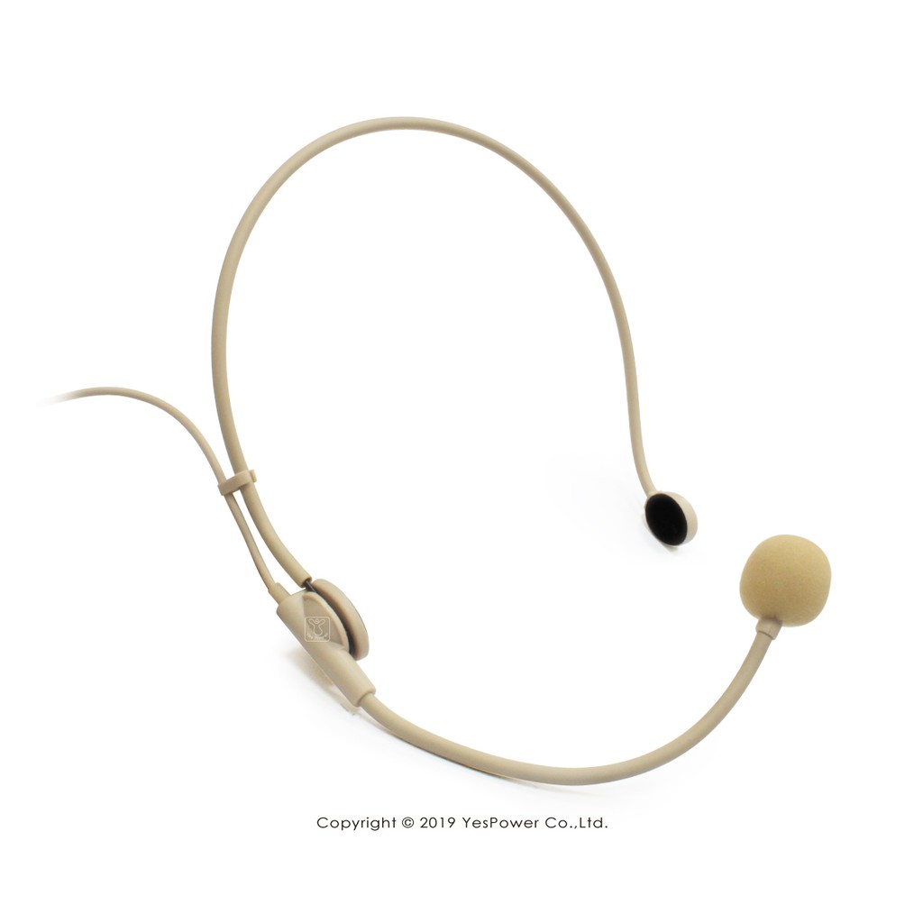 AMP-1450 YESPOWER 膚色款 悅適牌耳掛式麥克風 標準3.5高級鍍金接頭(附保護套)