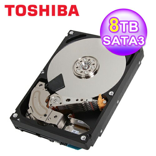 【TOSHIBA】8TB 3.5吋 SATAIII 7200轉 企業級硬碟 (MG05ACA800E)【三井3C】