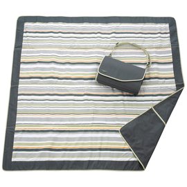 【淘氣寶寶】美國 JJ Cole Essentials Blanket 外出攜帶防水野餐墊/戶外遊戲墊 / 防水墊(綠色)【裡層防水、防汙漬】