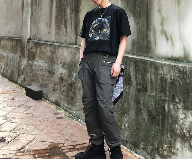 FINDSENSE H1夏季 新款 日本 原宿個性 字母圖案 印花 時尚 寬鬆 潮牌 情侶 短袖 T恤 潮男女 上衣