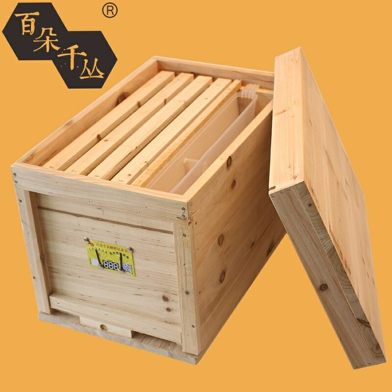 養蜂箱杉木蜜蜂箱用具誘蜂箱格子中蜂箱全套養蜂標準土蜂箱t 優思居 Rakuten樂天市場