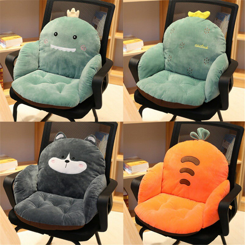 毛絨靠墊 抖音同款玩具 卡通家居網紅產品 辦公室ins椅子坐墊靠枕