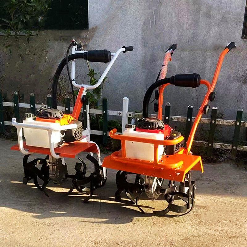 【最低價】【公司貨】新型微耕機農用小型開溝機耕地機翻土神器耕田汽油松土犁地旋耕機 1