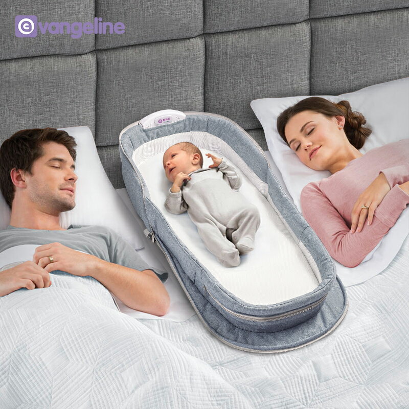 床中床嬰兒新生寶寶便攜式旅行防吐奶仿生床折疊可移動防壓背包床