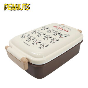 【日本正版】史努比 單層便當盒 日本製 450ml 分隔便當盒 可微波飯盒 Snoopy Skater 292624