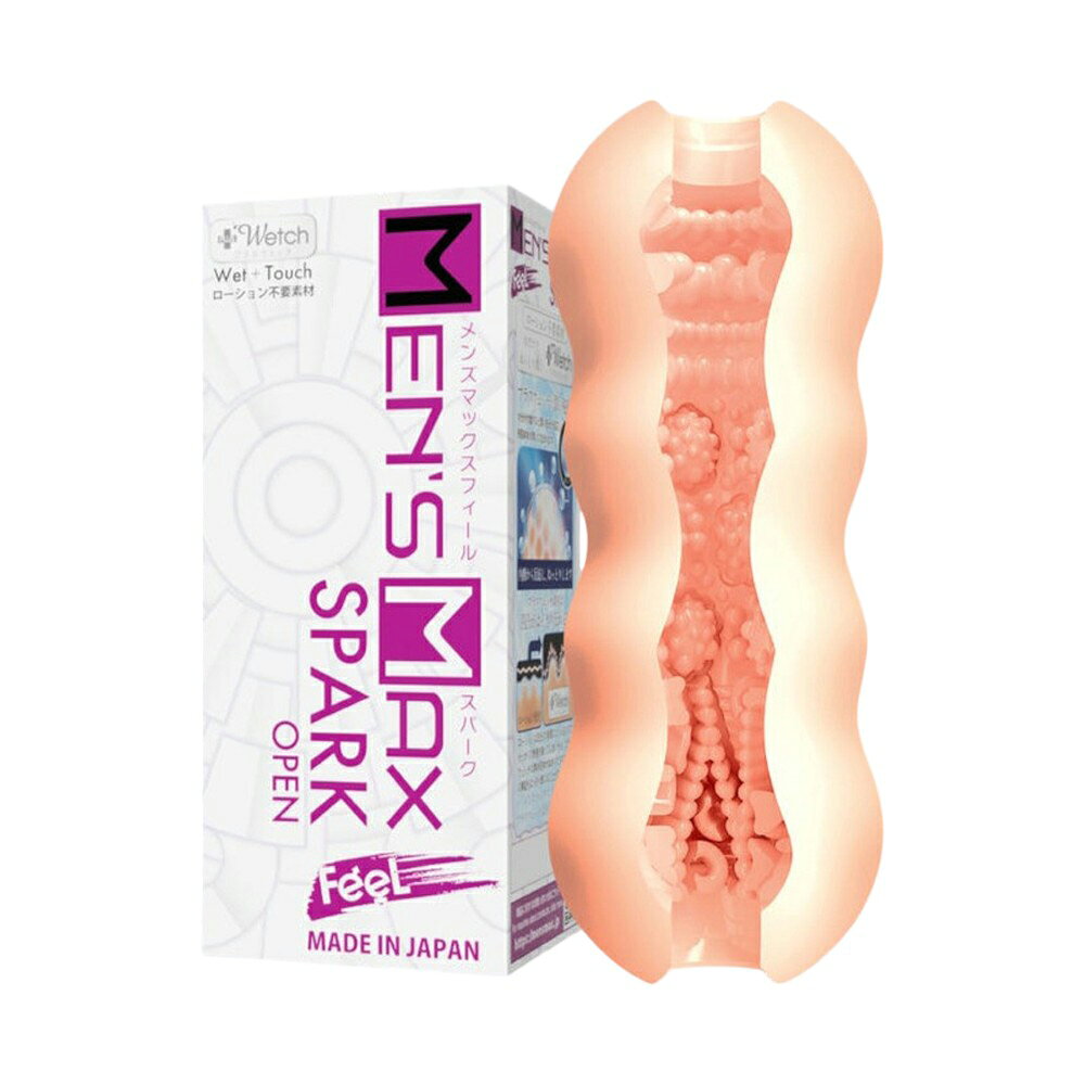 日本Men’ s Max 火花款貫通型FEEL SPARK男用自慰器