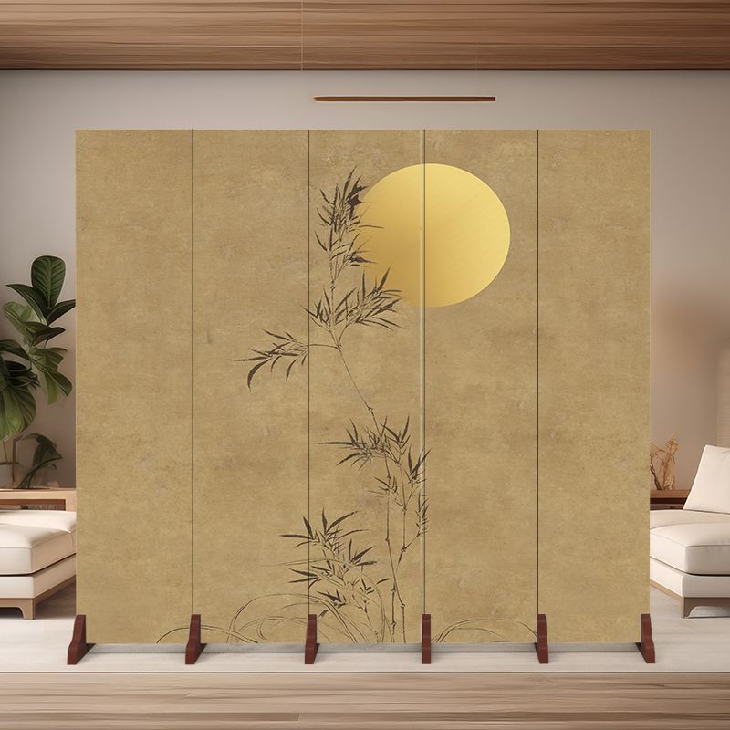臺灣公司貨 免運/支援訂製/包安裝 屏風隔斷客廳遮擋國風折疊移動屏風酒店辦公室遮擋玄關隔墻板 屏風 玄關 隔斷 裝飾 可移動屏風 辦公屏風 家居屏風 折疊屏風 快速出貨D
