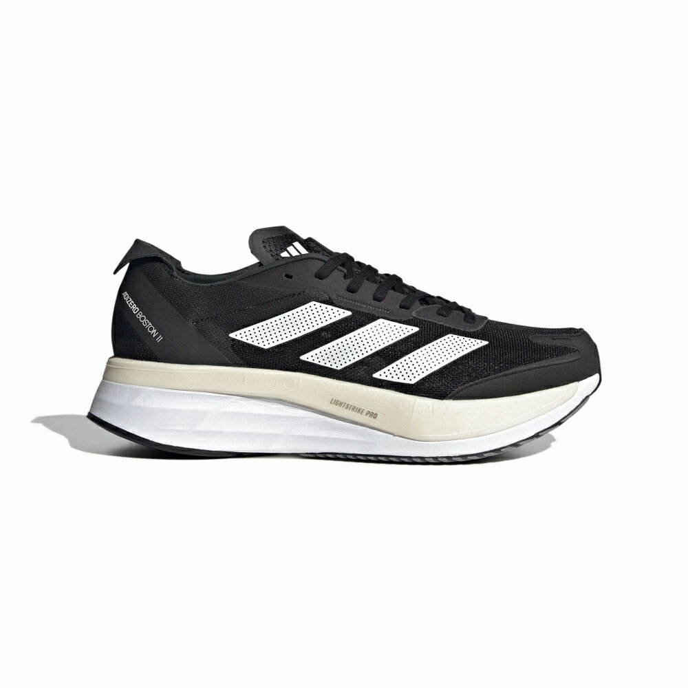 【ADIDAS】愛迪達 ADIZERO BOSTON 11 M 運動鞋 慢跑鞋 黑 男鞋 -GX6651