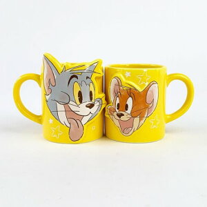 【震撼精品百貨】湯姆貓與傑利鼠 Tom and Jerry~日本迪士尼 Disney湯姆貓與傑利鼠陶瓷馬克對杯*26279