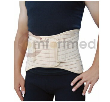 CO-5007 Comfortmed 9＂ 全扣式腰痛保護帶 1入/盒 4條支架、護腰、護具、台灣製 憨吉小舖