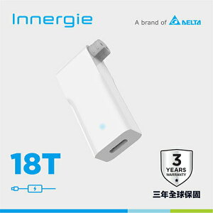 【最高22%回饋 5000點】 台達Innergie 18T 18W USB-C 充電連接器