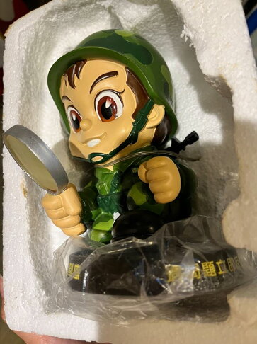 【收藏 蒐藏】三軍保防公仔 陸軍 中華民國國防部政治作戰局 戈正平檢舉反映專線 保防尖兵(301-B) | 奇酷拼 | 樂天市場Rakuten