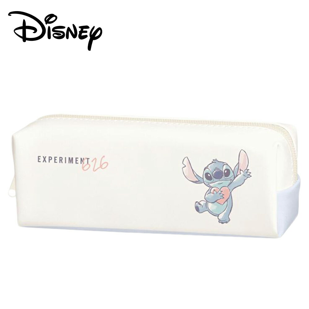 【日本正版】史迪奇 皮質筆袋 鉛筆盒 筆袋 Stitch 迪士尼 Disney - 028561