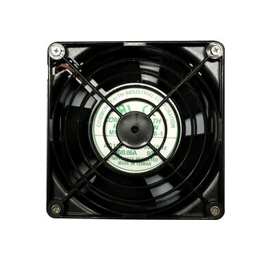 贈電源線 12x12 工業風扇 低噪音 AC110V 散熱風扇 12*12cm 排風扇 靜音 無噪音 MIT