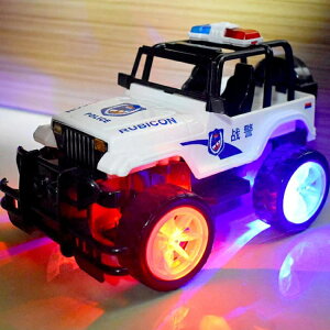 [免運】電動遙控玩具汽車超大號漂移可充電越野警車吉普男孩賽車模型 果果輕時尚 全館免運