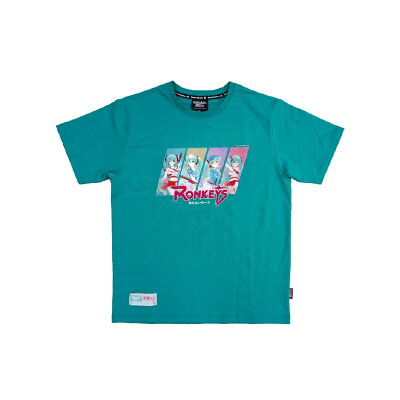 Rakuten MonkeysX初音未來 短T- 藍