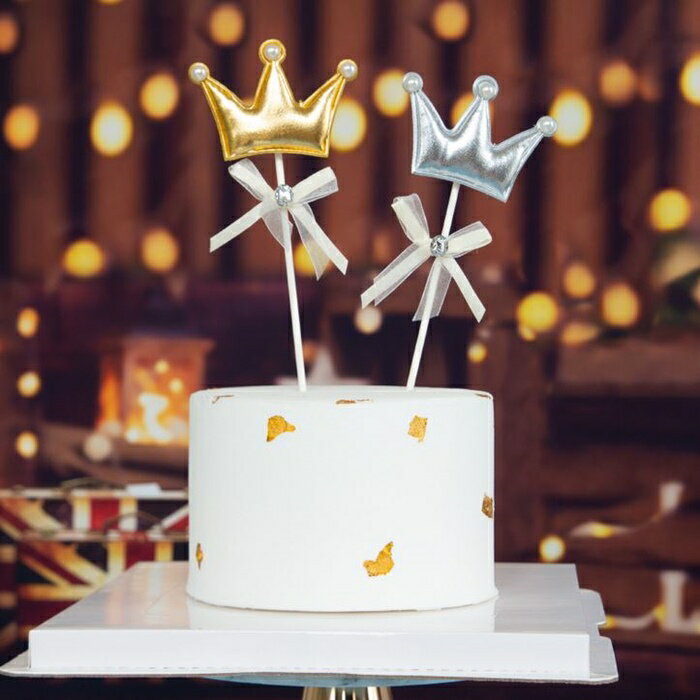 [Hare.D]皇冠插牌 大尺寸 生日蛋糕插件 插牌 烘焙小物 裝飾 配件 生日派對插牌