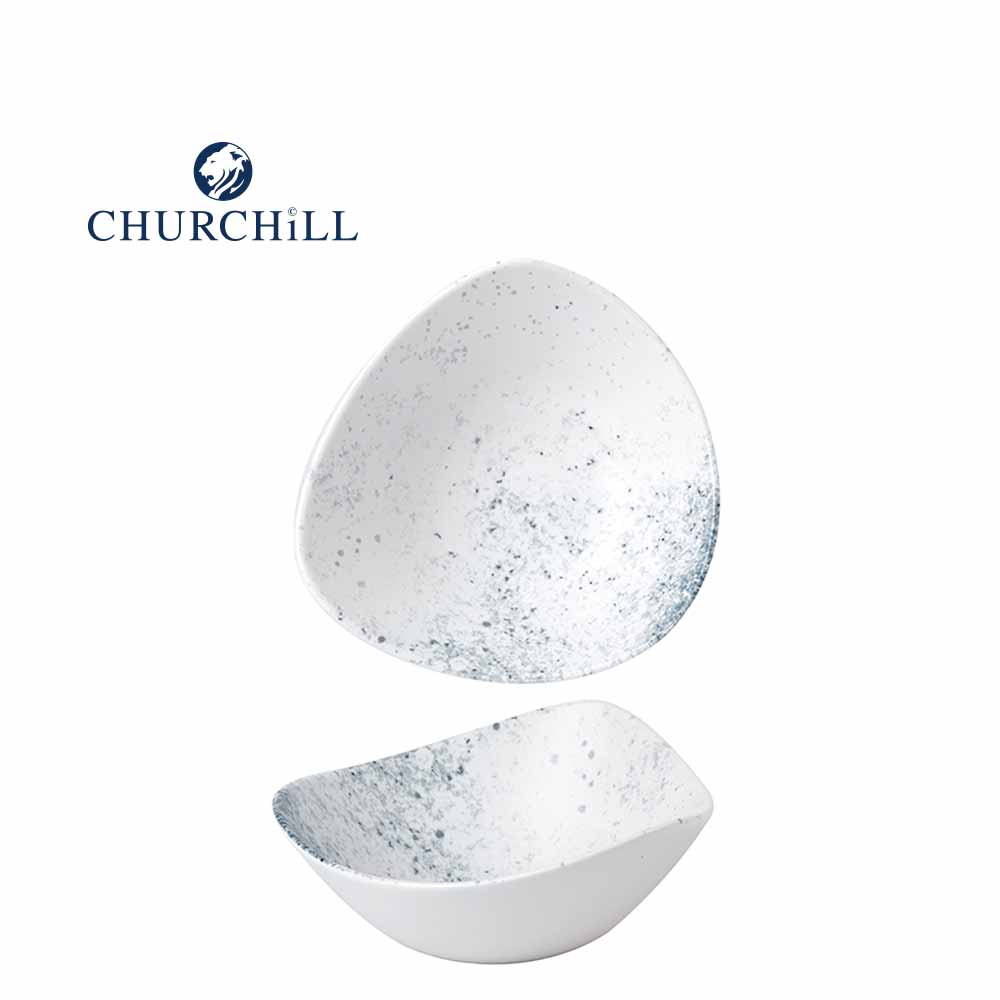 英國Churchill 霧面潑墨系列 - 23.5cm三角碗