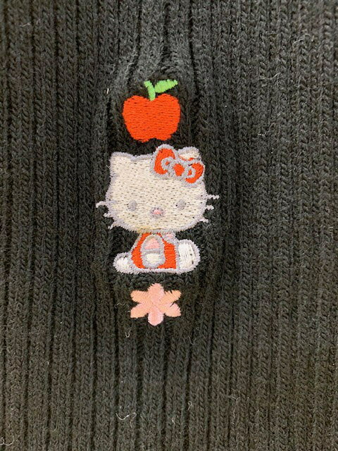 【震撼精品百貨】Hello Kitty 凱蒂貓 三麗鷗 KITTY厚褲襪--黑#00371 震撼日式精品百貨