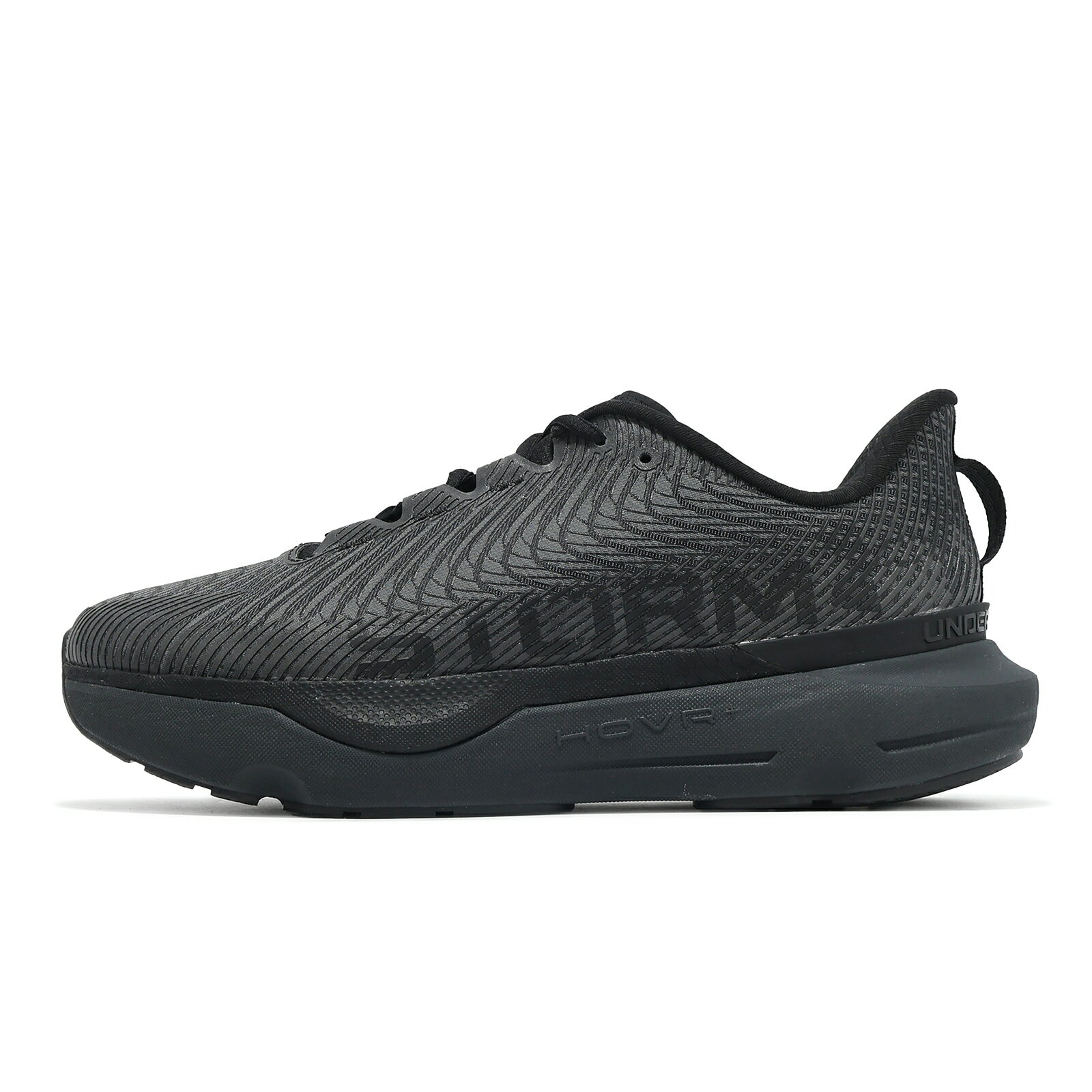 Under Armour UA 慢跑鞋 Infinite Pro Storm 男鞋 女鞋 黑 防潑水 緩衝 回彈 運動鞋 全黑 UA 3027588001
