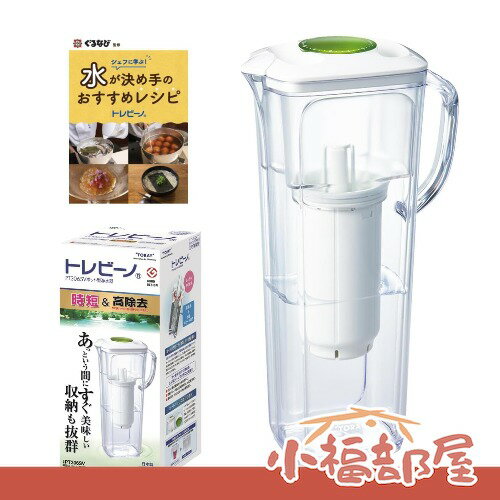 日本製🇯🇵TORAY PT306SV-AZ 高速濾水壺 濾水瓶 可替換濾芯 冰箱 家用綠水 水質 可拆洗 好水 快速【小福部屋】