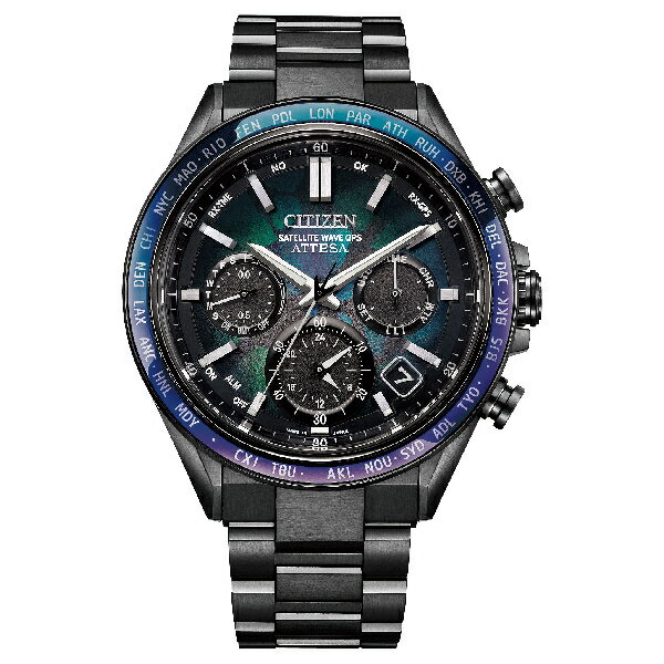 CITIZEN 星辰 Gents CC4057-60E 宇宙幻彩限定款GPS衛星對時鈦金屬光動能潮流腕錶 44.6mm｜樂天全館特惠中★指定刷卡回饋10%
